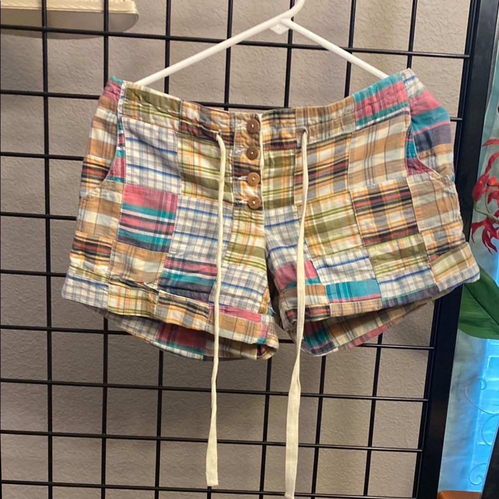 Lux Plaid Multicolor Women's Shorts
